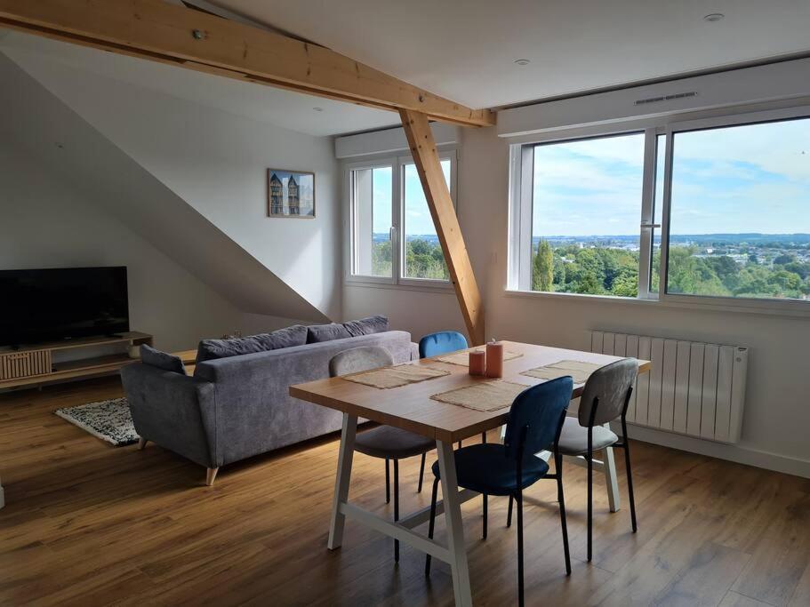 Fougères Appartement Avec Vue מראה חיצוני תמונה